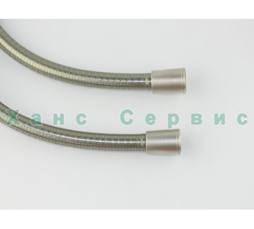 Душевой шланг Novaflex A 1,60 м, ½’, цвет под сталь Steel (СНЯТ С ПРОИЗВОДСТВА, ЗАМЕНА В ОПИСАНИИ ТОВАРА) Hansgrohe 28296800