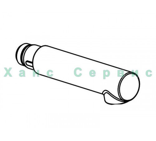 Душевая лейка кухонного смесителя Metris M71 Hansgrohe, цвет хром 92128000