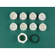 Набор кнопок для душевой системы Select Hansgrohe 92218000