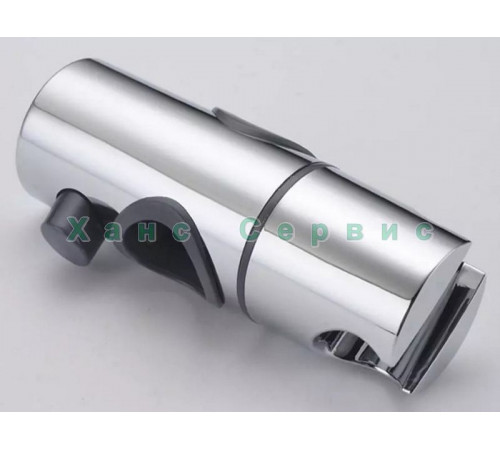 Держатель ручного душа 19 мм (бегунок) Vernis Blend, Vernis Shape, цвет хром, Hansgrohe 93729000