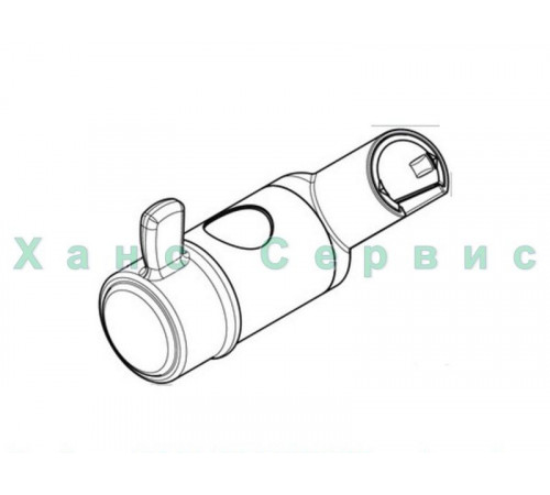 Держатель душевой лейки (бегунок) AXOR Montreux Hansgrohe 98723000